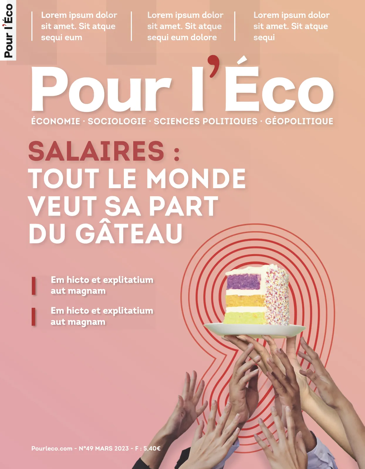 Pour l’Éco cover