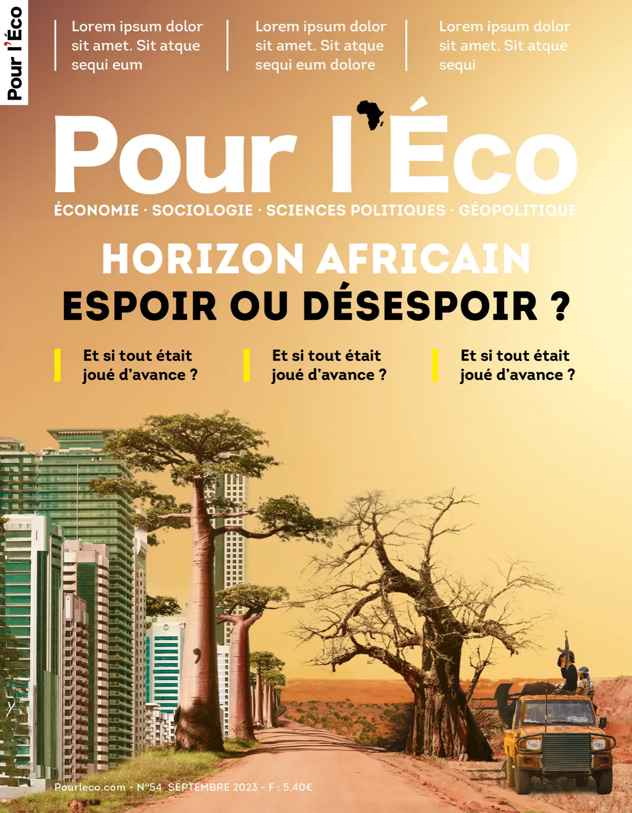 Pour l’Éco cover
